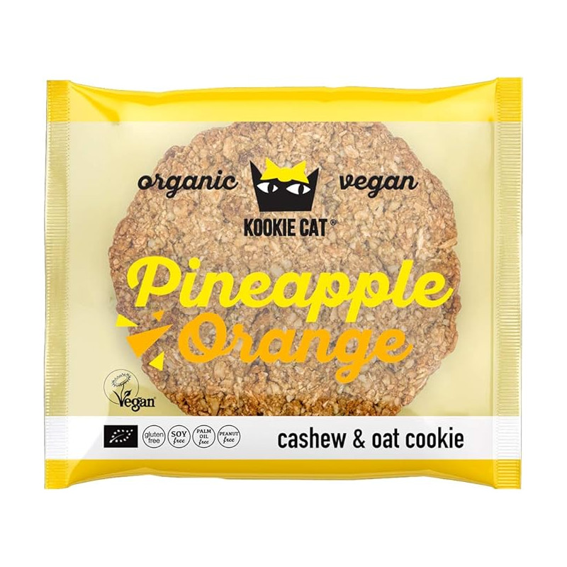 KOOKIE CAT Cookie vegan orange et ananas