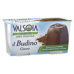 pudding vegan cacao Valsoia