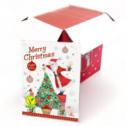 lot calendrier de l'avent vegan windel rouge x24