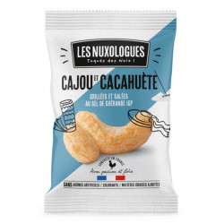 Noix de cajou et cacahuètes sel de guérande les nuxologues