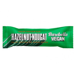 barebells protein bar hazelnut nougat vegan 55g