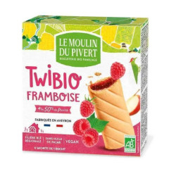 twibio framboise le moulin du pivert 150g