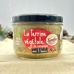 la terrine vegetale de campagne aux 5 baies senfas 200g