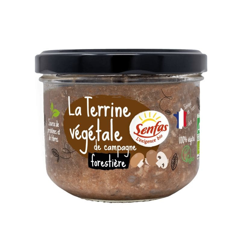 terrine végétalede campagne senfas forestière