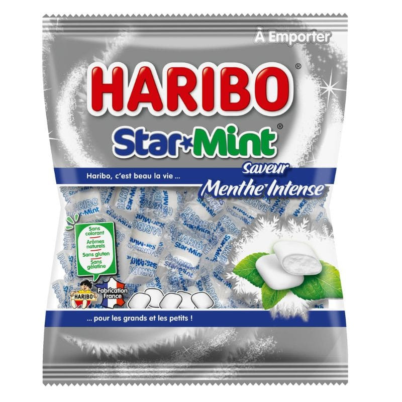 haribo star mint 100g