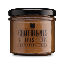 chataignes cèpes rotis Maison Bigand