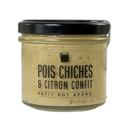 tartinable pois chiches & citron confit maison bigand 110g