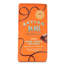 tablette m*lk chocolate dark cocoa orange rhythm 108