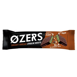 ozers nutrition barre proteinee spiruline noisette 60g