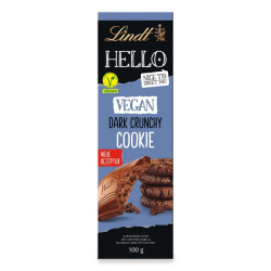 chocolat lindt hello vegan cookie 100g