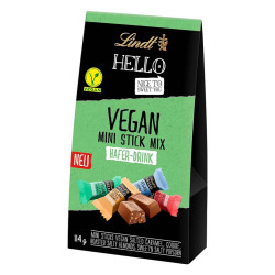 Lindt mini stick mix hello vegan 114g