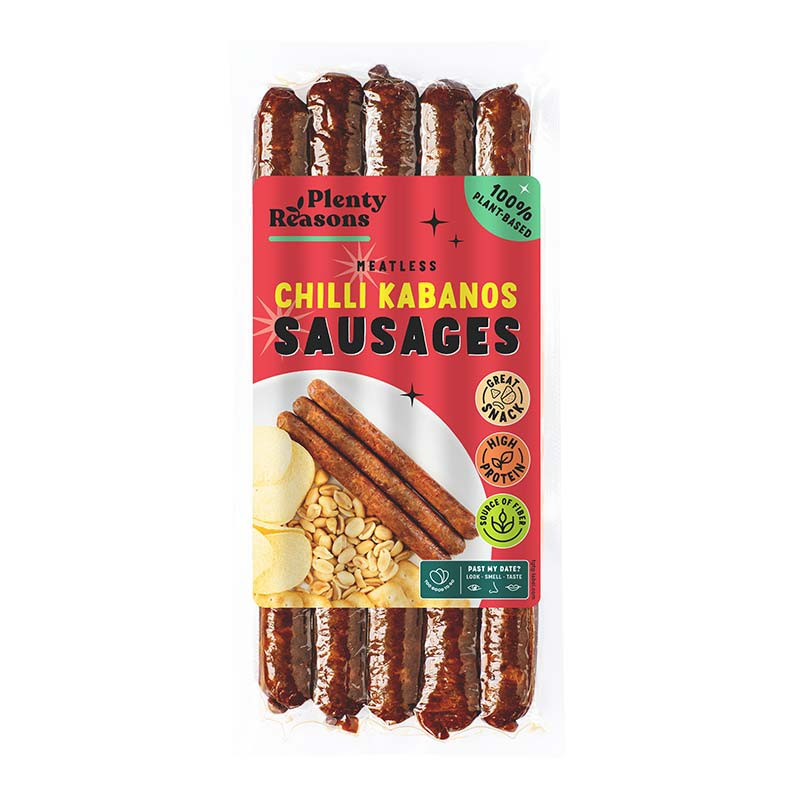 Meatless chili kabanos sausages plenty reasons 160g