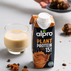 boisson alpro proteinee caramel cafe