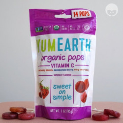 yumearth sucette fruits rouges