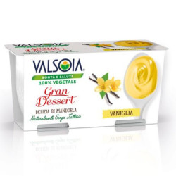 dessert vegan valsoia vanille x2