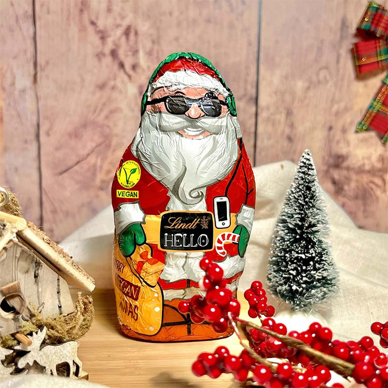 lindt hello santa vegan