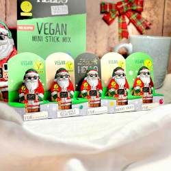 lindt mini santa hello vegan