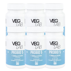 lot probio 5 veglab x6