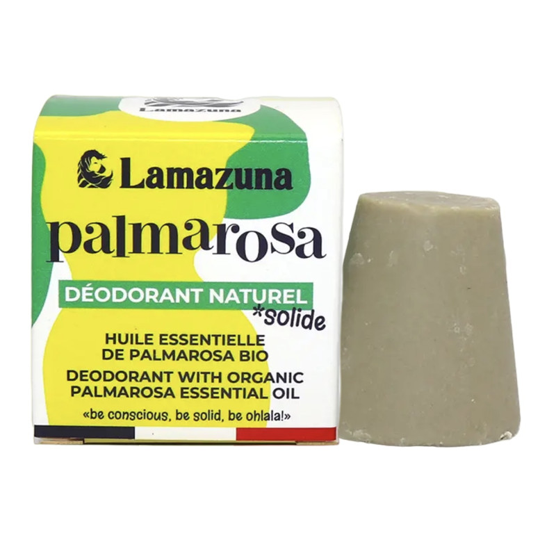 déodorant naturel et bio palmarosa Lamazuna