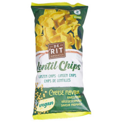 chips de lentilles saveur fromage De Rit