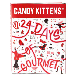 Advent calendar candy kittens
