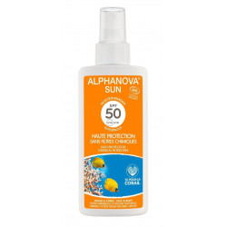 spray solaire vegan spf 50 