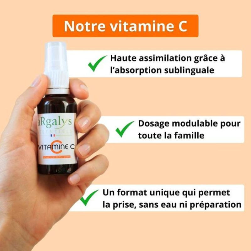 argalys vitamine C 30ml