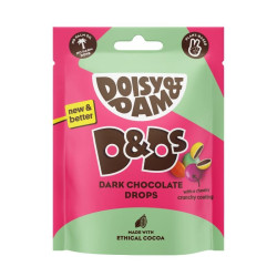Drops chocolat noir Doisy and Dam 80g