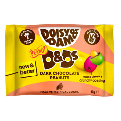 peanut dark chocolate Doisy and Dam 30g