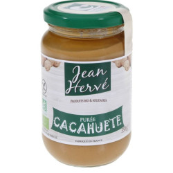 puree de cacahuètes jean hervé 350g