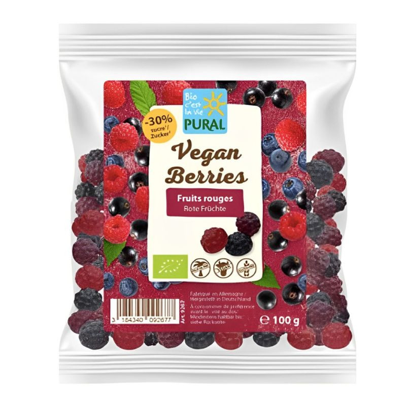 VRAC, Bonbons fruits mousseux végan , 100g