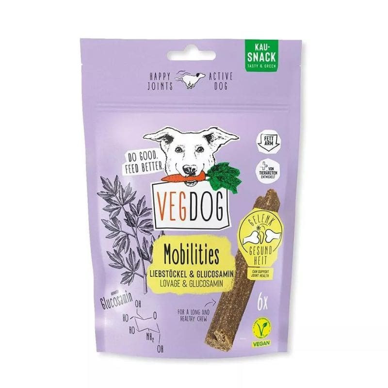 batonnets mobilites pour chien vegdog 115g