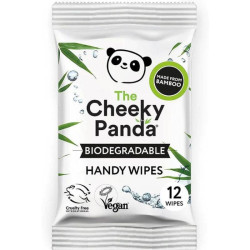 lingettes biodegradables the cheeky panda x12