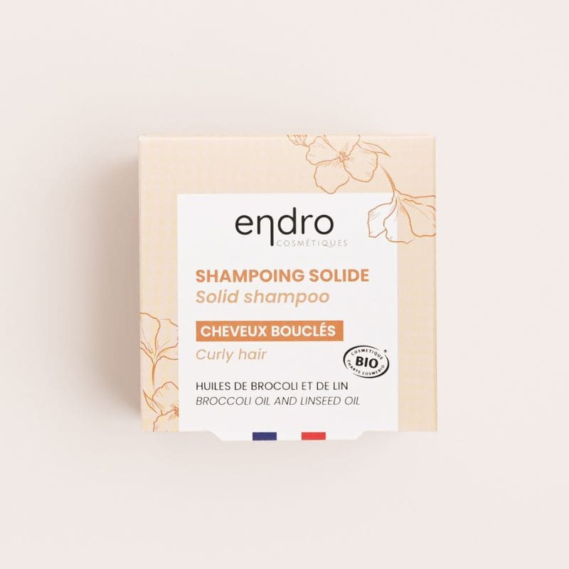 shampoing solide endro cheveux boucles 85ml