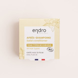 apres shampoing solide endro tous types de cheveux 80ml