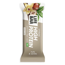 lifebar high protein vanille noix