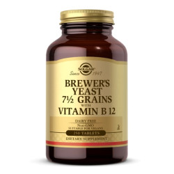 solgar levure de biere avec vitamine B12 x250 comprimes
