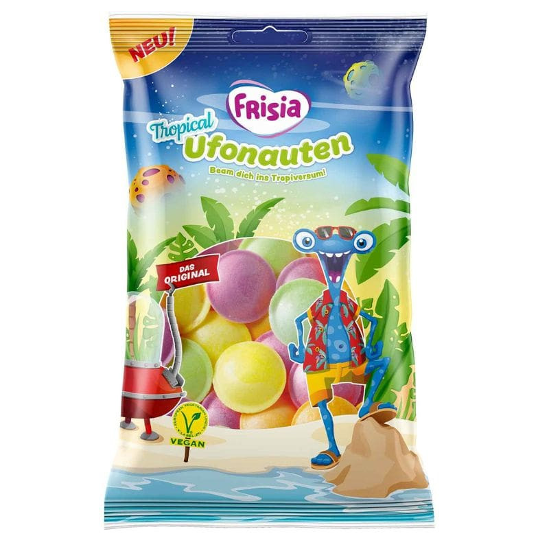 ufos frisia bonbons soucoupes fruits exotiques 70g