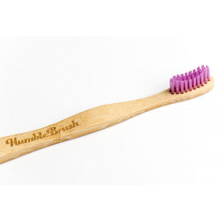 Brosse à dents bambou rose The Humble Co
