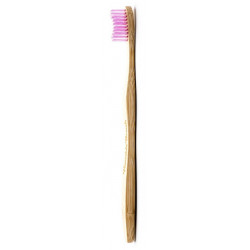 Brosse à dents bambou rose The Humble Co