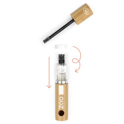 zao gel fixateur sourcils transparent 3,8ml