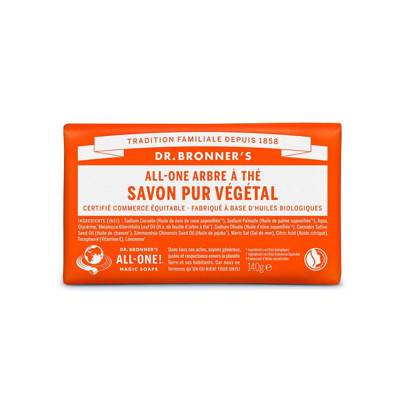 savon tea tree dr bronner