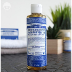 savon liquide menthe poivrée 240ML Dr Bronner