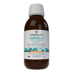 Omega-3 Liquide goût Orange - EPA & DHA Vegetology 150ml