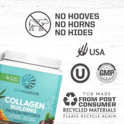 Collagen building coffee SunWarrior certifications