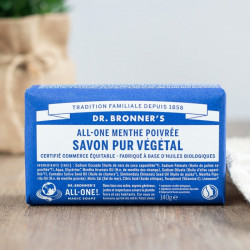 savon menthe poivrée dr bronner