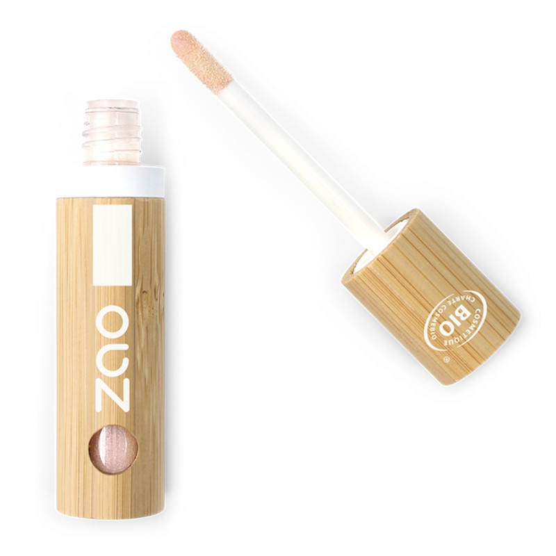 gloss zao make-up nude irisé