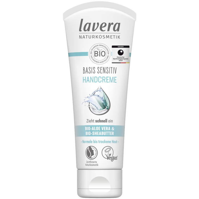 crème main Lavera Basis Sensitiv