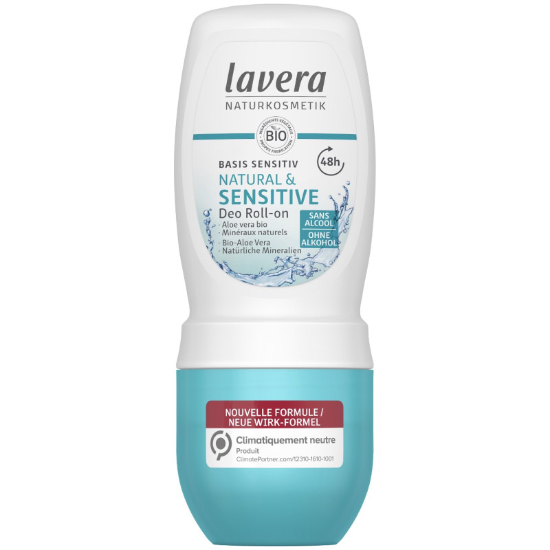 deodorant roll on basis sensitiv lavera