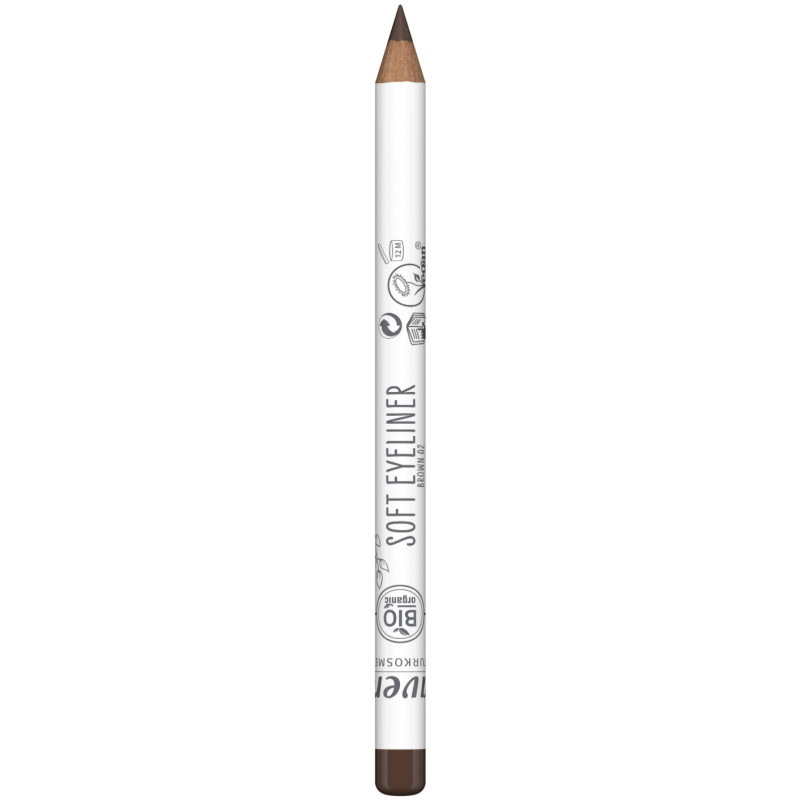 Crayon soft eyeliner marron lavera